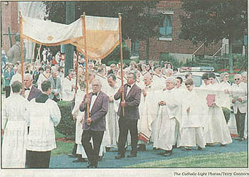 [Picture of 2004 Corpus Christi Procession]
